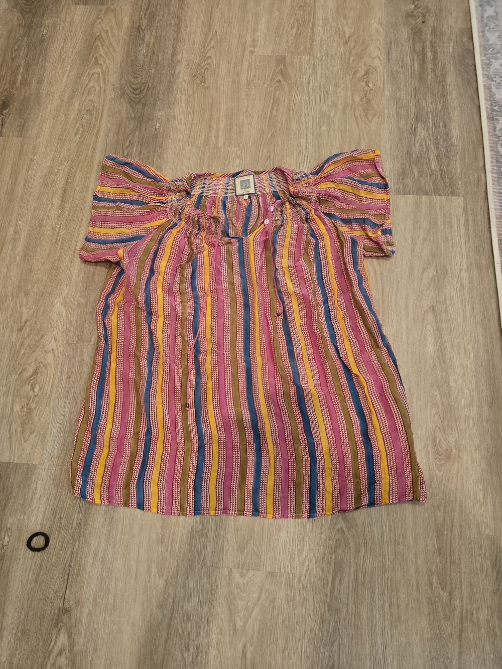 Bell 4Desigual Multicolor Striped Boho Dress Or Cover Up